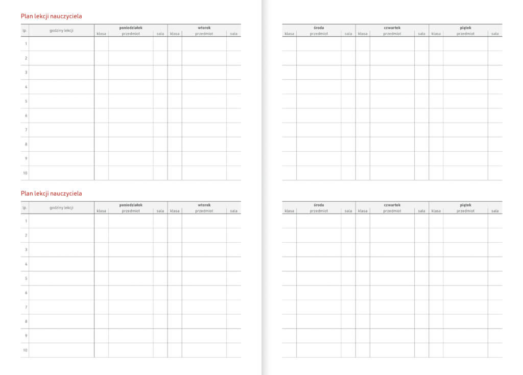 B5 PLAN LEKCJI