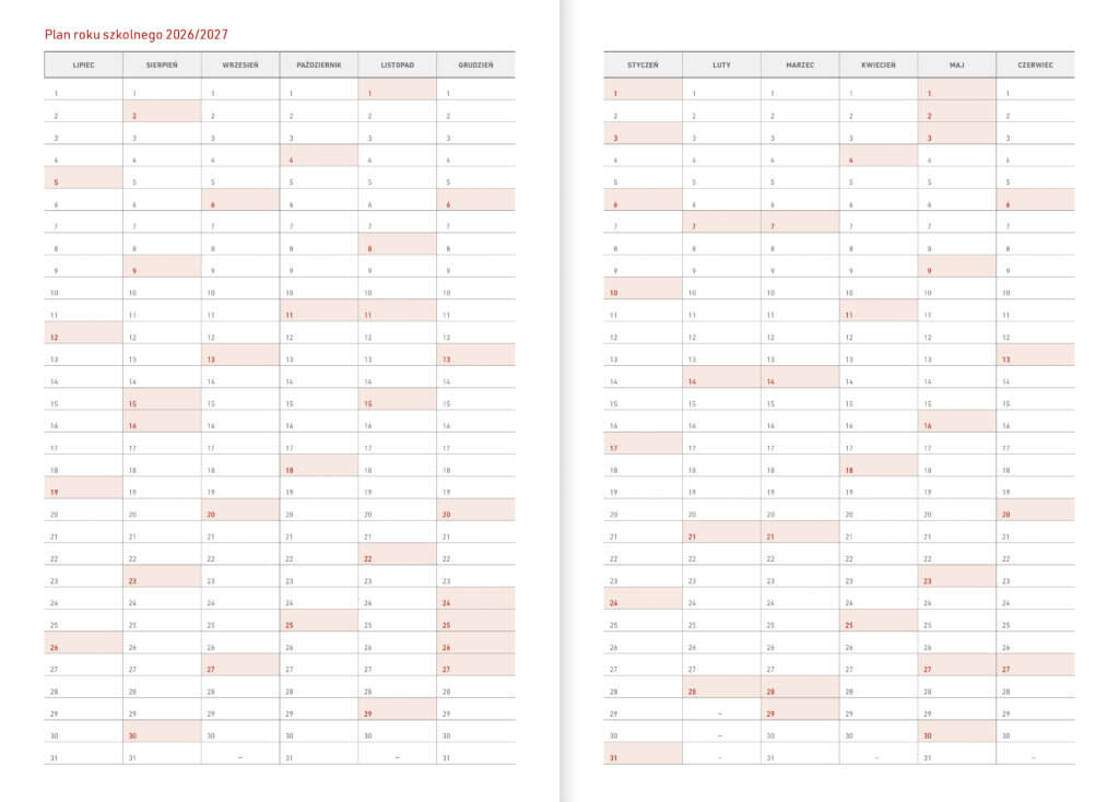 B5 PLAN ROKU SZKOLNEGO